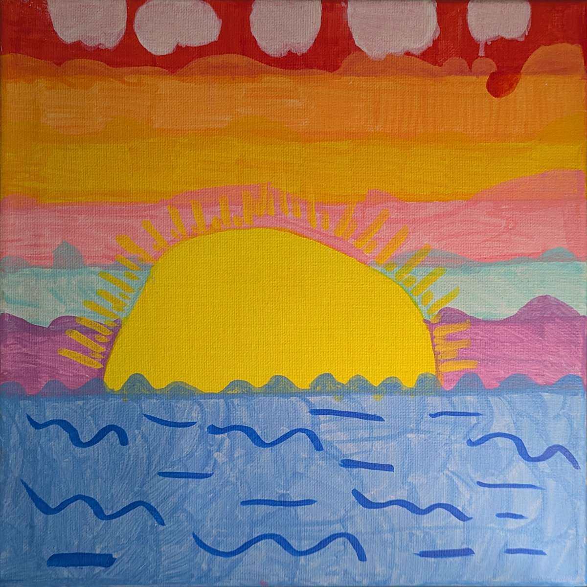 Sunset by Madeline Krueger 