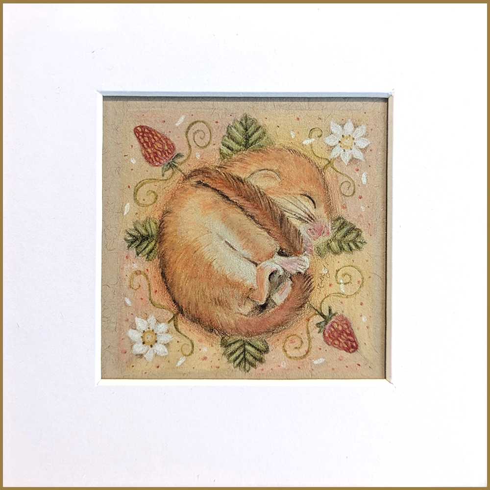 Little Strawberry Nap by Katia Labranche 