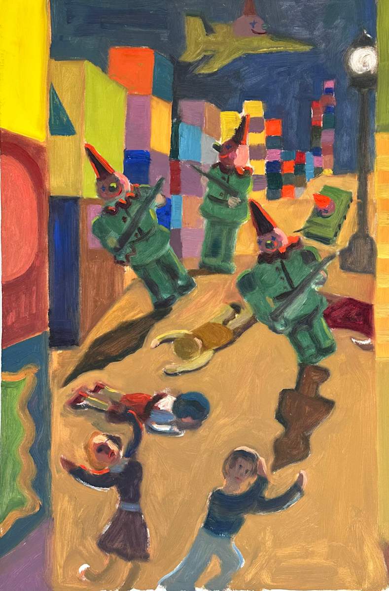 Doll Drama Study by Michael Iskowitz, Image 1.
