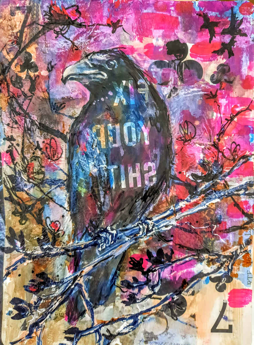 Sassy Raven by Sara Leger, Image 1.