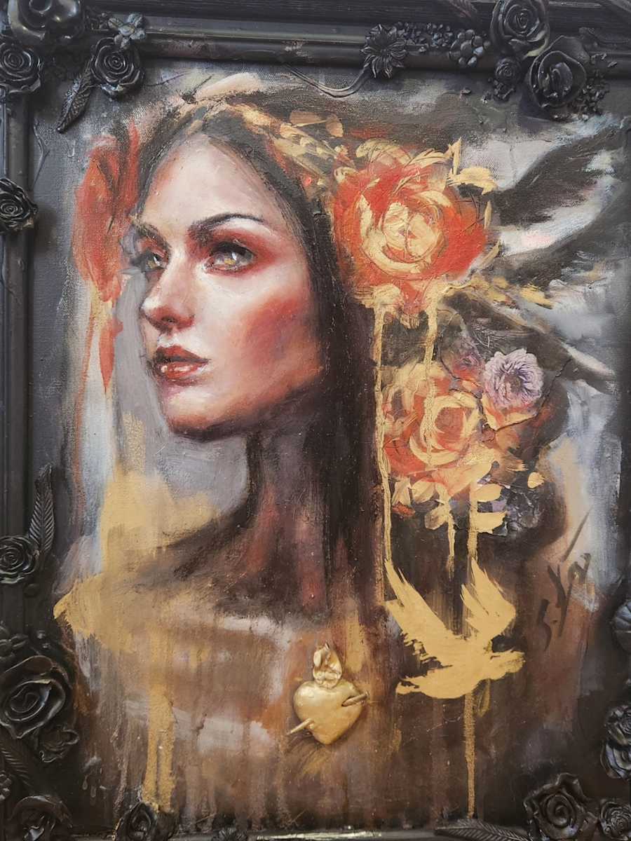 She Talk To Angels by Sara Leger 