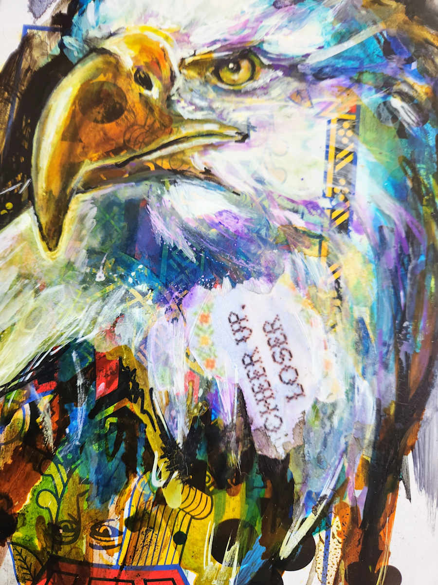 Cheer Up Loser Eagle by Sara Leger, Image 1.