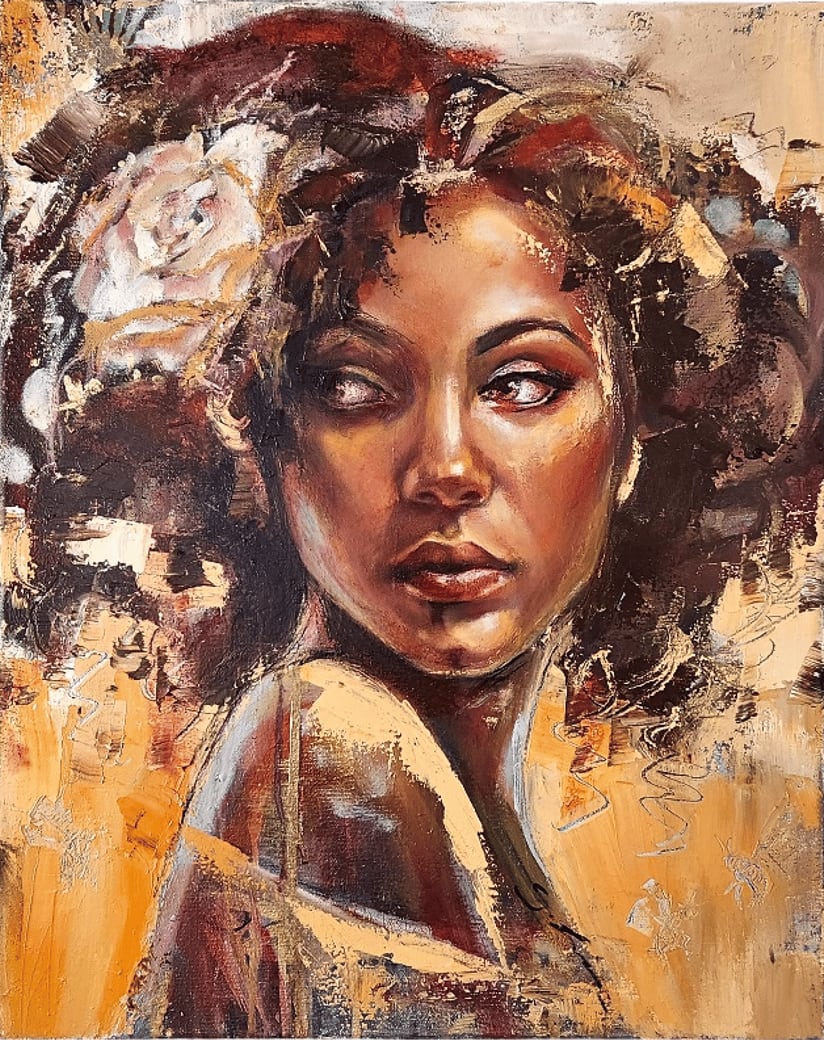 A Queen And Her Bees by Sara Leger, Image 1.