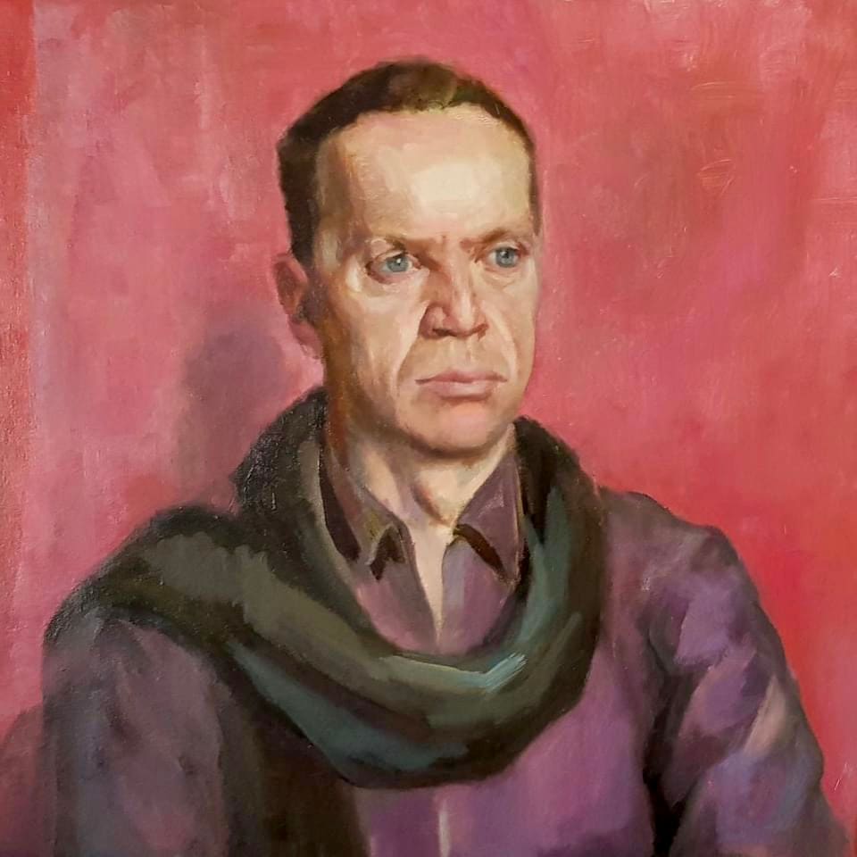 Portrait of a Man by Louise Olko 