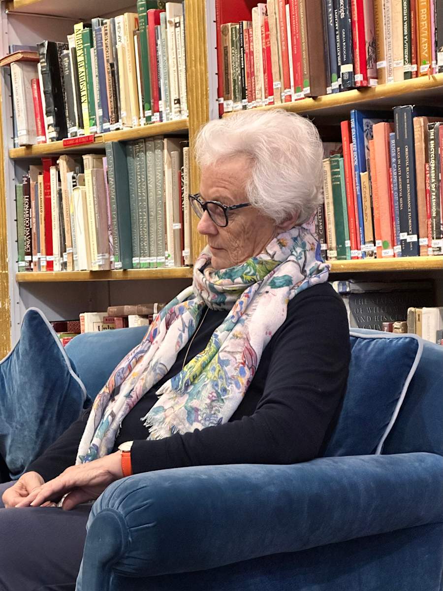 Stories Teller by Louise O  Image: Library British Institute 
Firenze