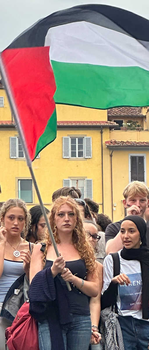 Stancer by Louise O  Image: Gaza Protests 
Firenze 