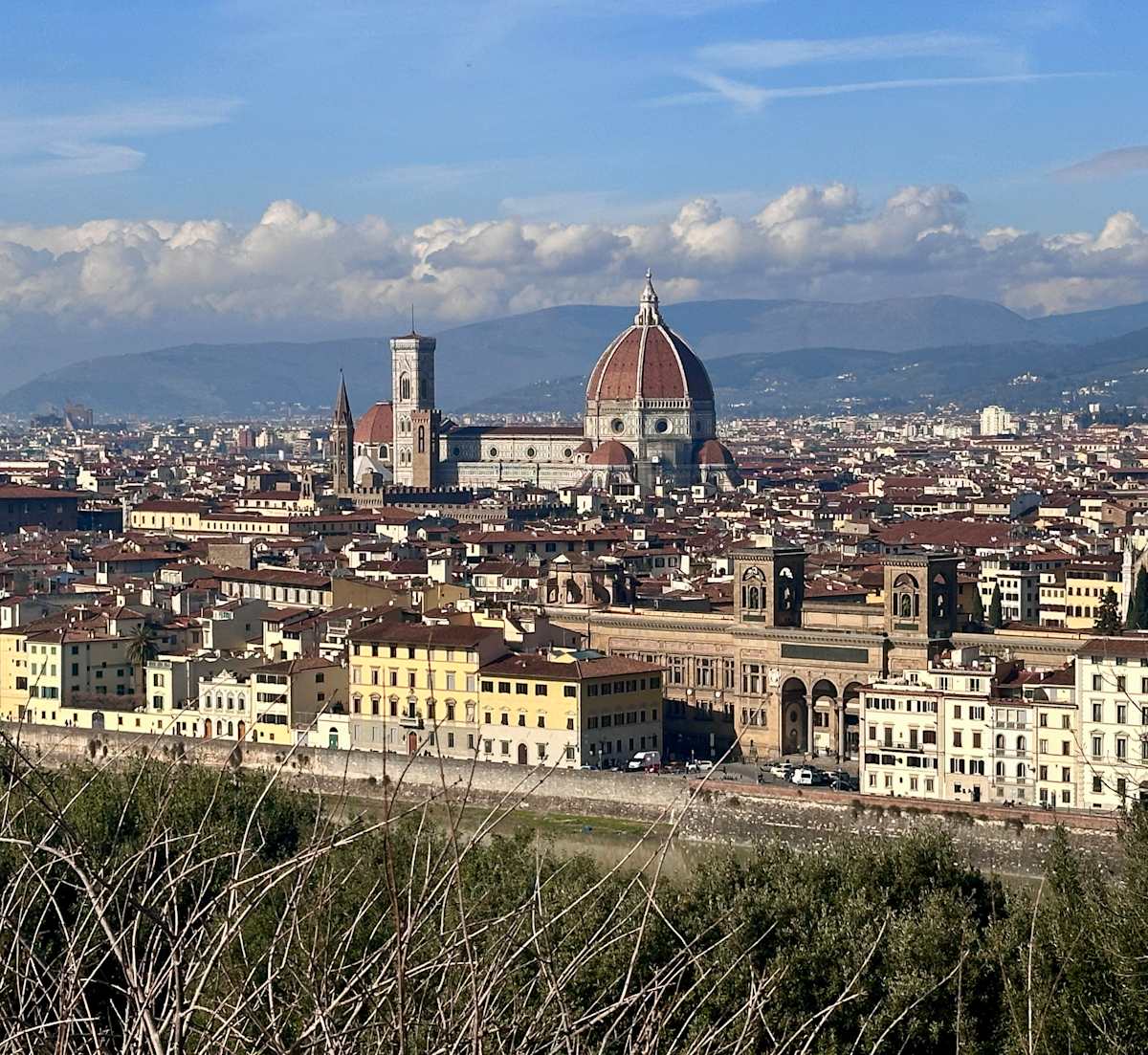 Winters Sky by Louise O  Image: Firenze 