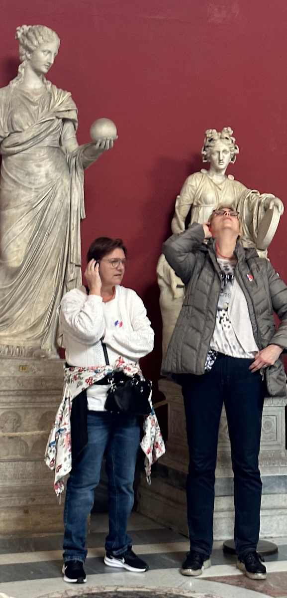 Ancients Calling by Louise O  Image: Vatican Museum 
Roma