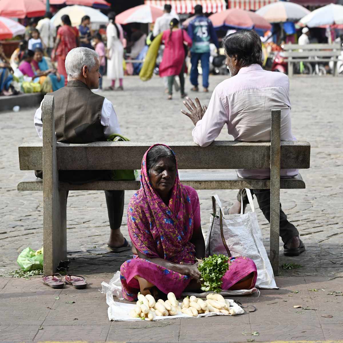 Roots by Louise O  Image: Mysore India