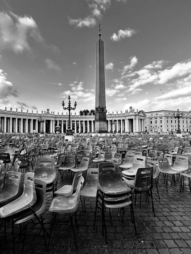 Party's Over by Louise O  Image: Vatican City