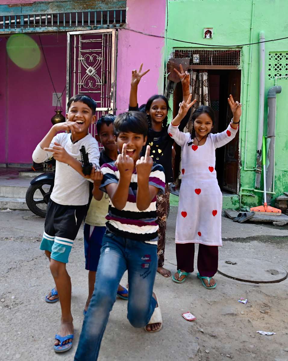 Hearts Felt by Louise O  Image: Jaipur India