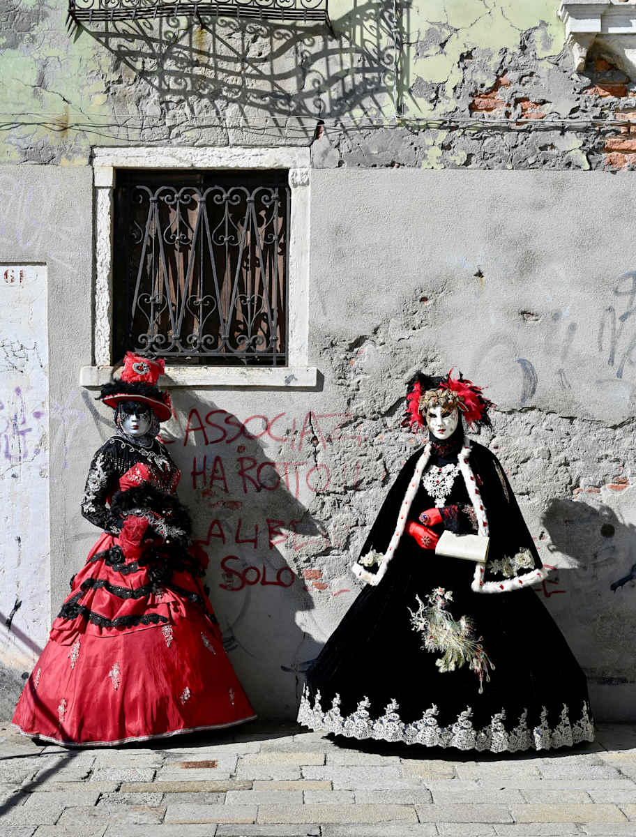 In the Hoop by Louise O  Image: Venezia
Carnivale
