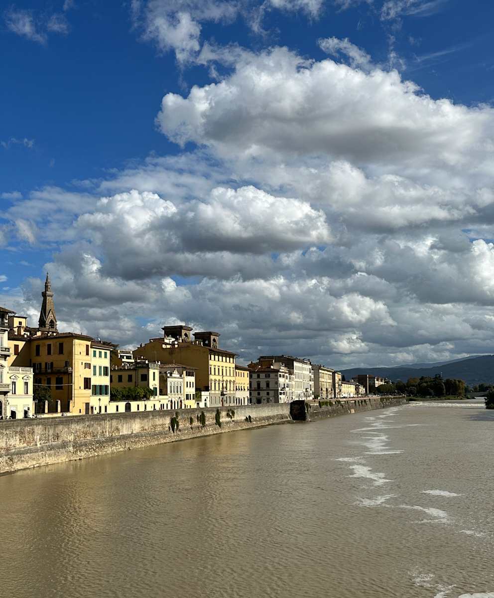 Arnoesque by Louise O  Image: Firenze
Arno River