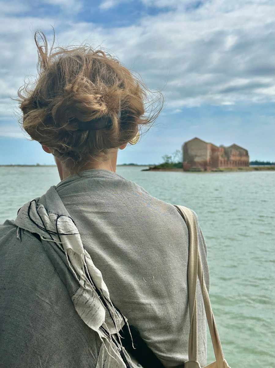 Distance Home by Louise O  Image: Venezia Lagoon