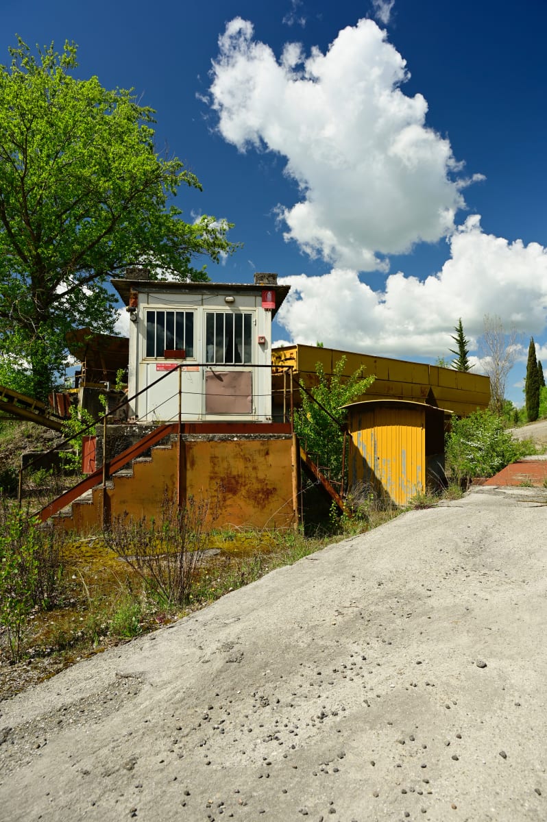Connected by Louise O  Image: Abandoned Mining in the Val D’Orcia Region 
Tuscany , Italy 
UNESCO  World Heritage Region 