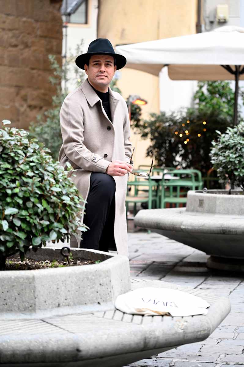 ManNextDoor by Louise O  Image: Pitti Uomo