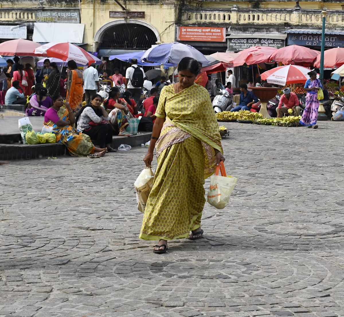 Crosswalk by Louise O  Image: Mysore Market