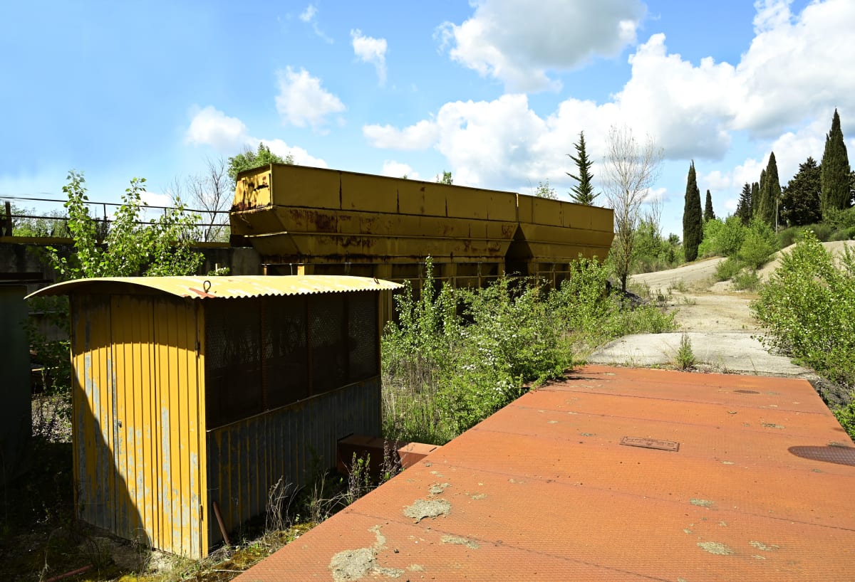 Old Factory by Louise O  Image: Abandoned Space Intrigue
Tuscany 
