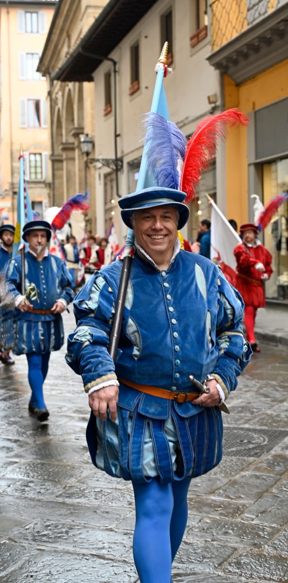 Florentine Joy by Louise Olko  Image: Easter Sunday Parade , Florence
