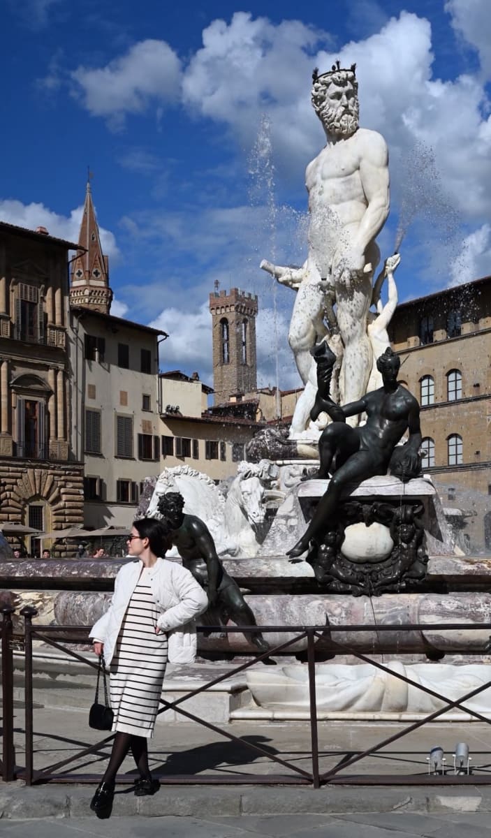 Polarity by Louise O  Image: Fountain of Neptune
Firenze
