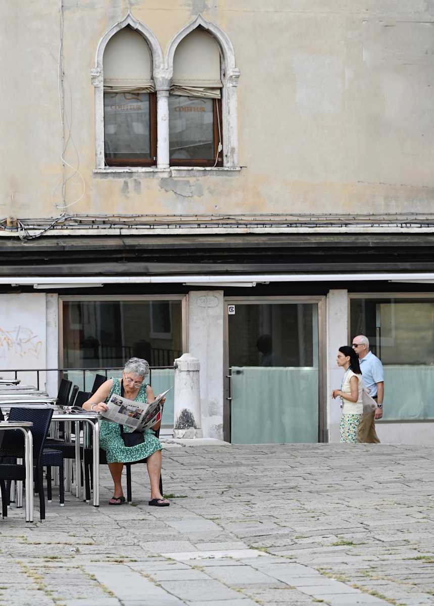 Outsiders / Speculators by Louise O  Image: Venezia 