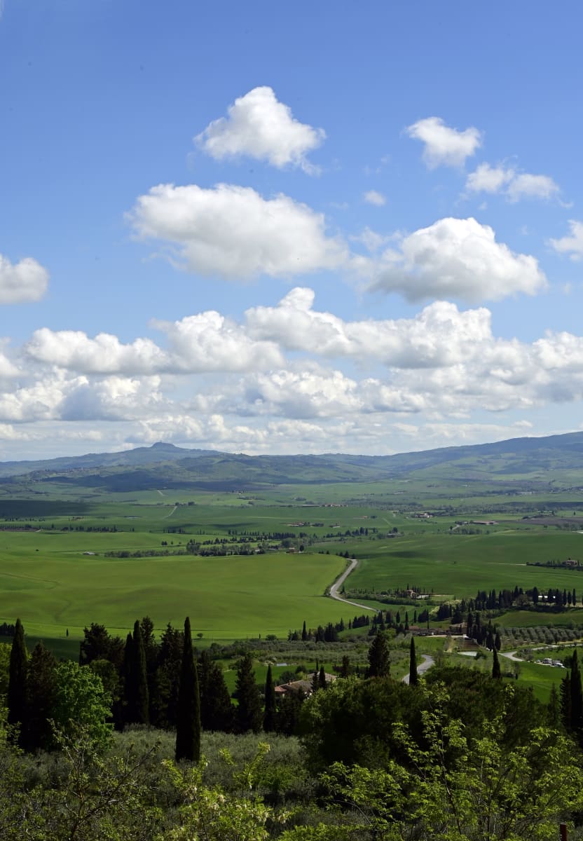 Pienza Via by Louise O  Image: Tuscan Countryside
Pienza 
