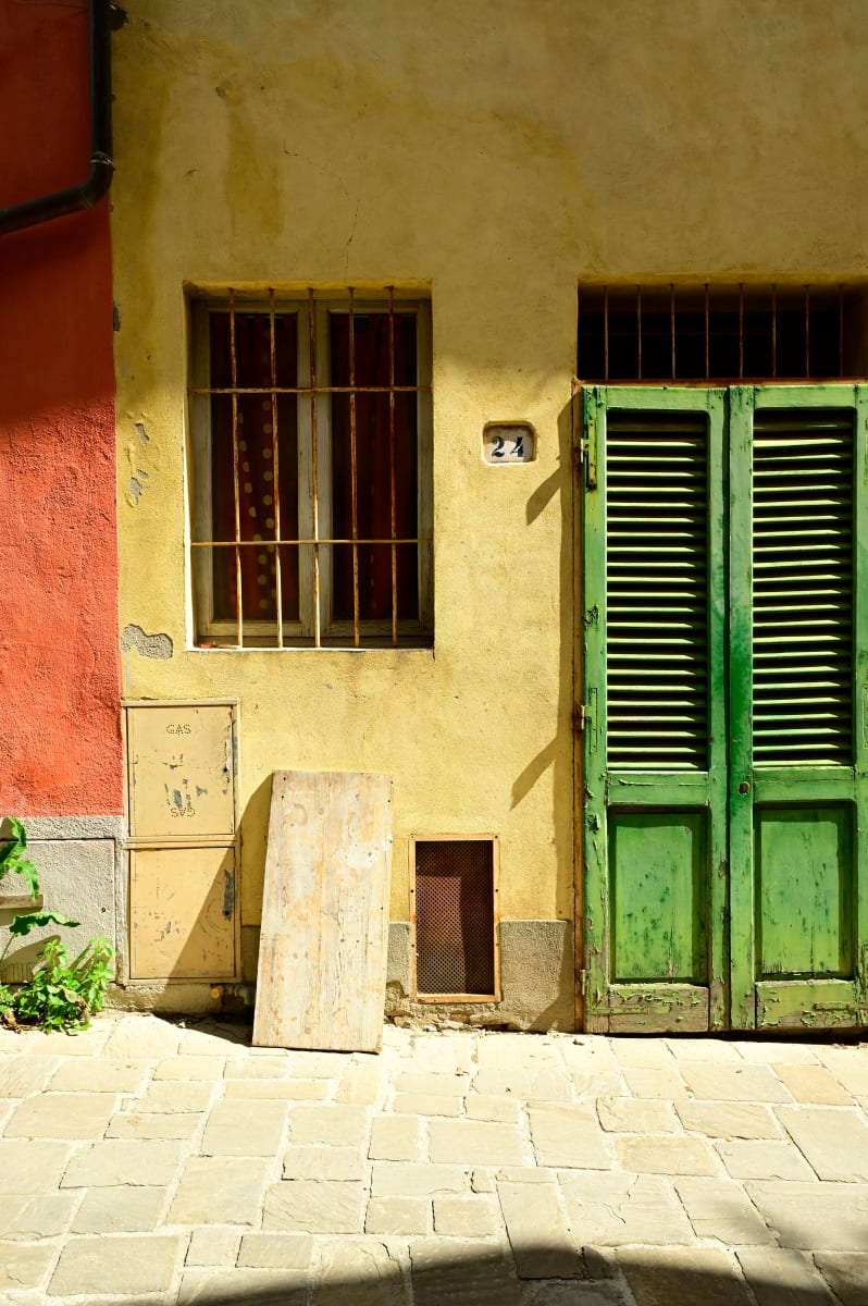 Window and Door #24 by Louise O  Image: San Quericino, Tuscany