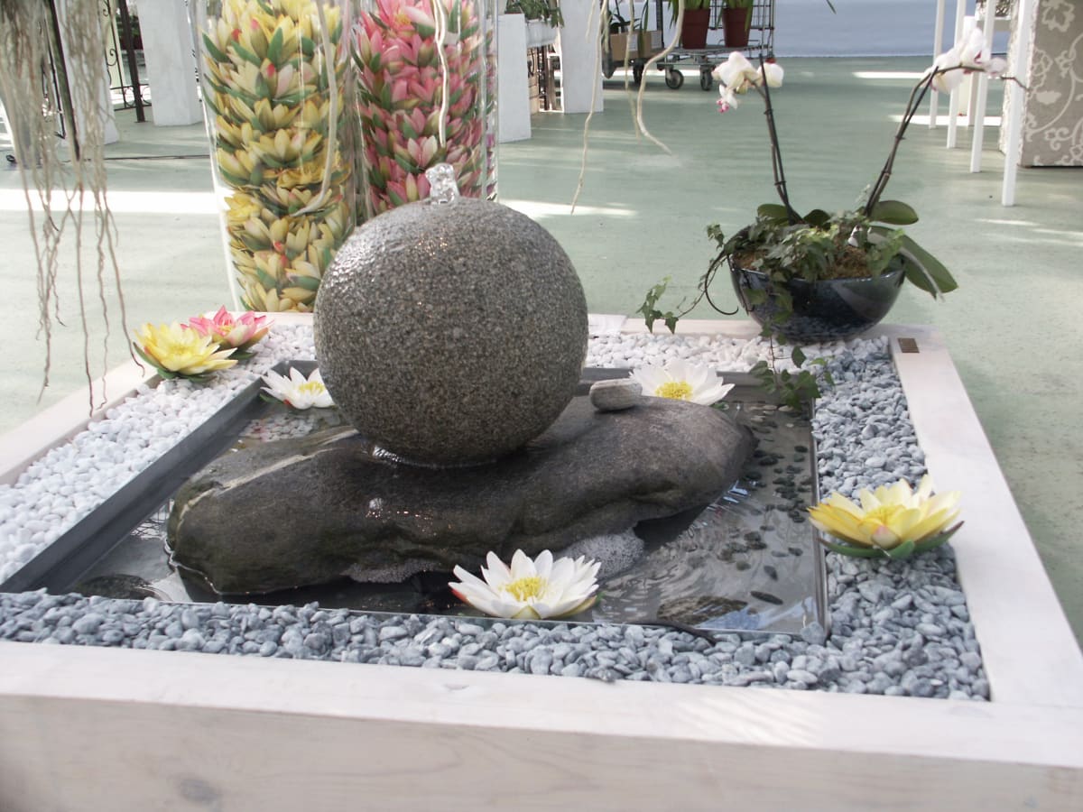 Natural Stone Fountains #678 by Joël Equagoo  Image: Fountains #678