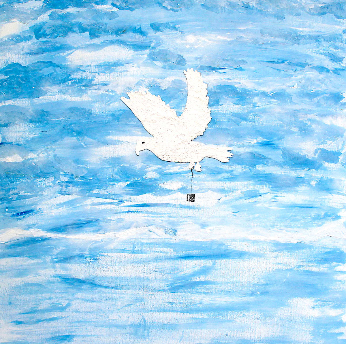 I can Fly /  Original Painting by Joël Equagoo  Image: I can Fly
