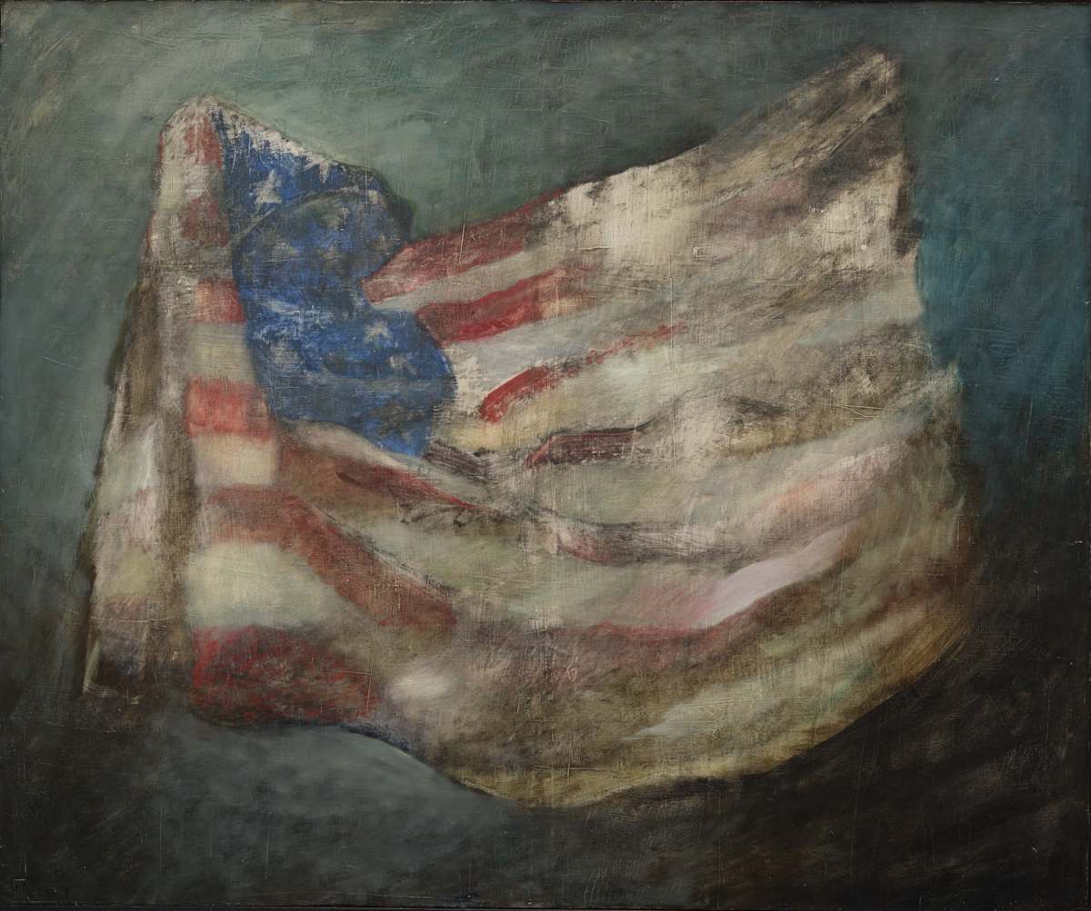 Daumier Flag by Gordon RINTOUL  Image: Photographer Allan Chawner