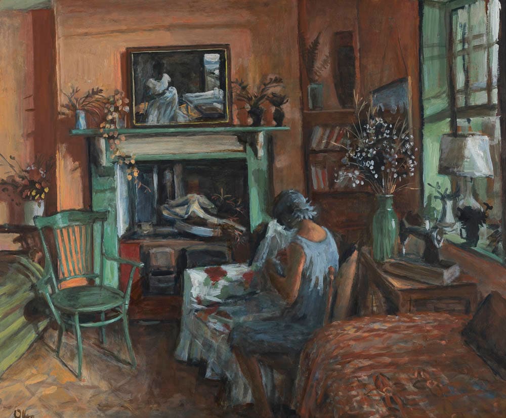 Interior by Margaret Hannah OLLEY  Image: Margaret Olley, Interior, Singleton Civic Art Collection