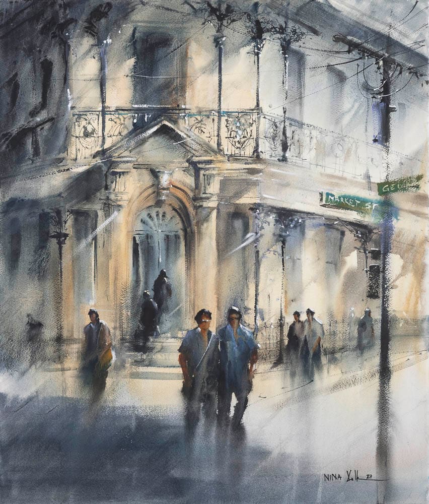 Golden Light (Market & George Street) by Nina VOLK, Image 1.