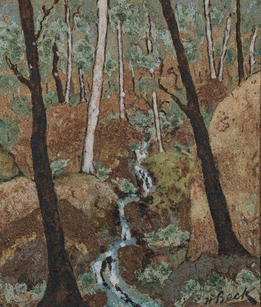 Boulder Country by Henry Hatton BECK  Image: Henry Hatton Beck, Boulder Country, Singleton Civic Art Collection