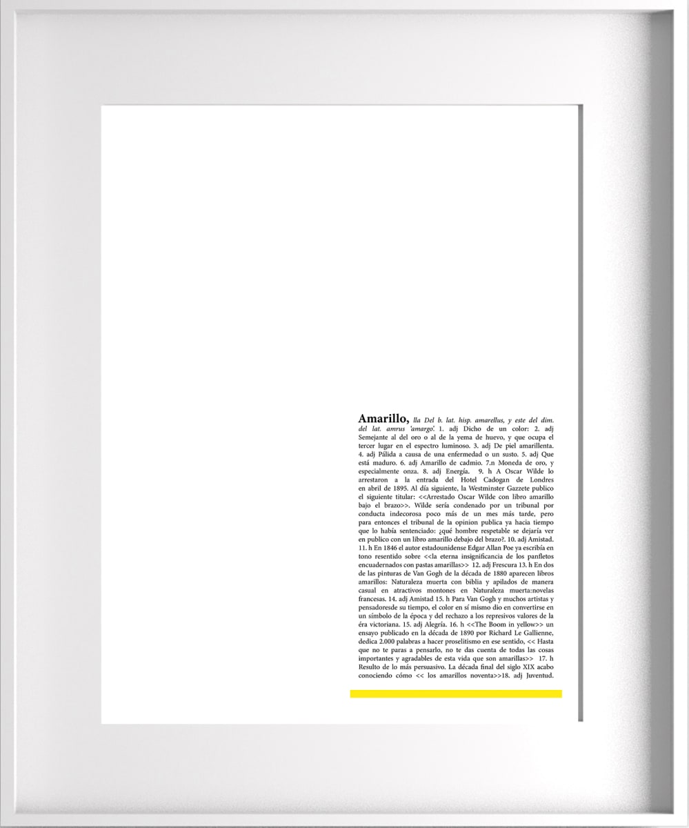 De la serie "Nos están matando el alma"  - Palabras de  Amarillo by Margarita Cancino 