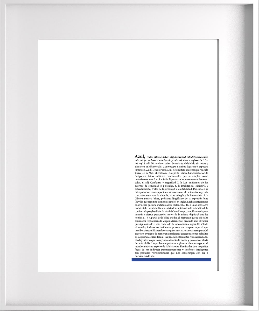 De la serie "Nos están matando el alma"   - Palabras de Azul by Margarita Cancino 