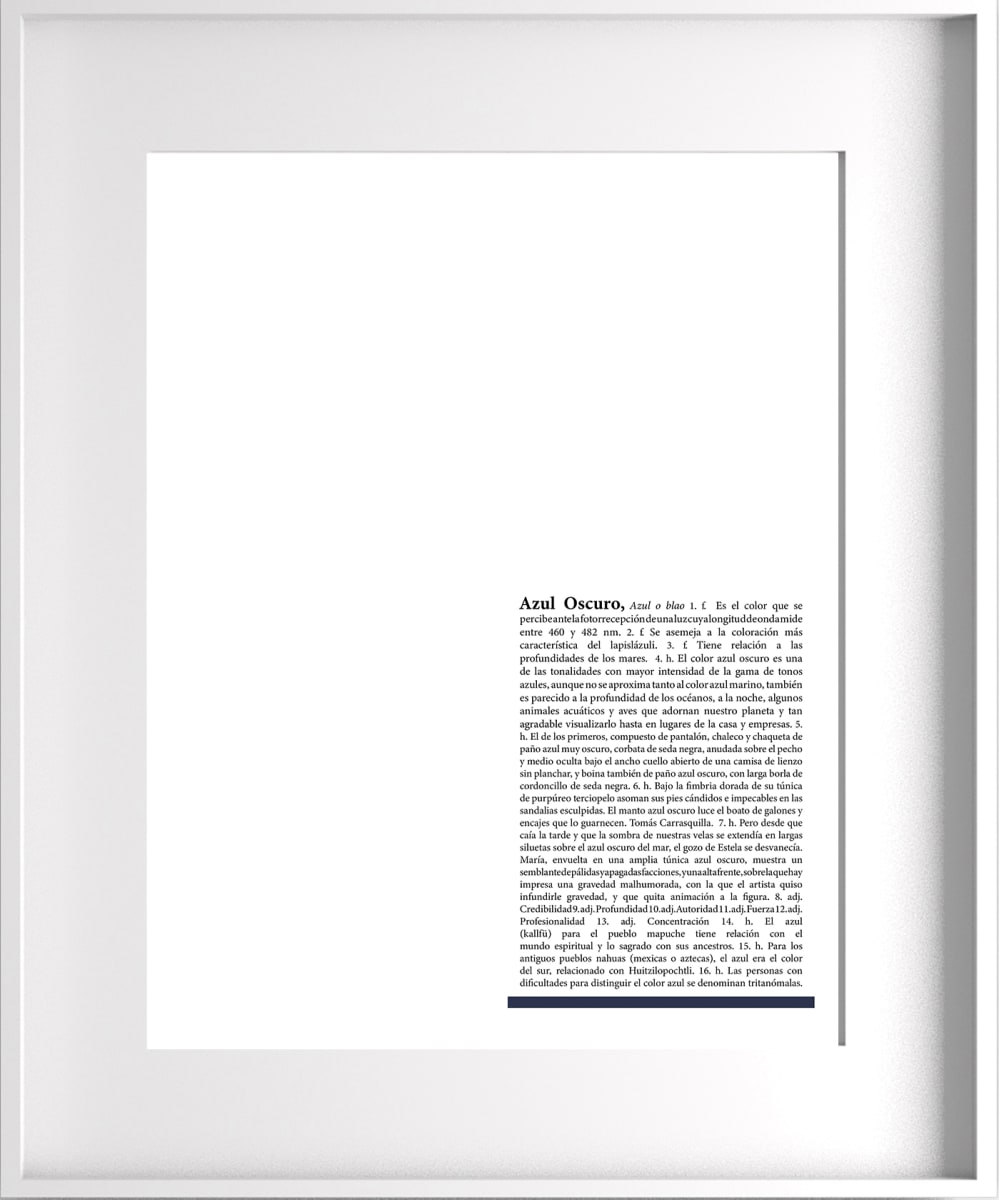 De la serie "Nos están matando el alma"   - Palabras de Azul Oscuro by Margarita Cancino 