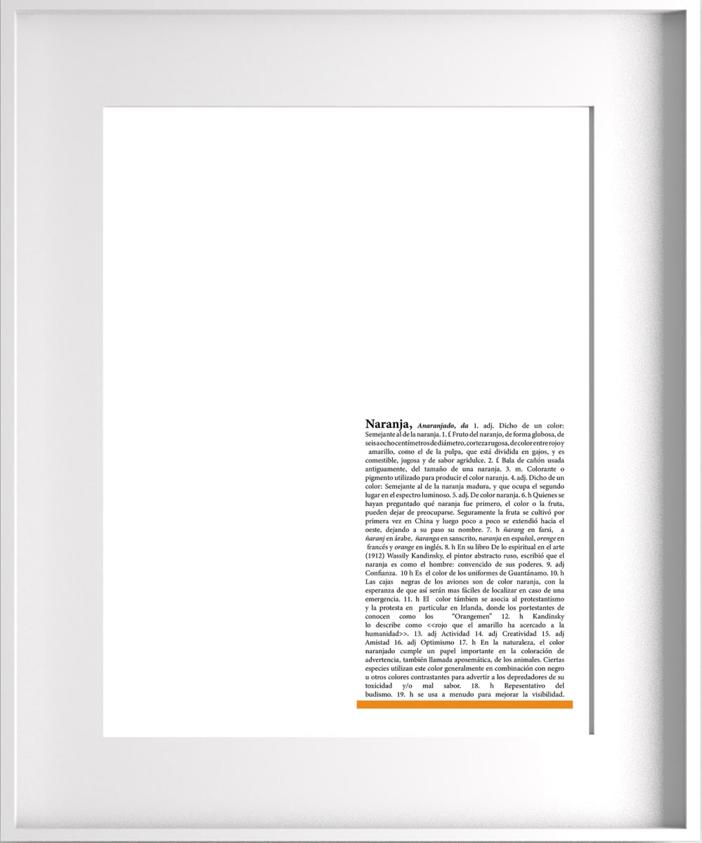 De la serie "Nos están matando el alma" - Palabras de Naranja by Margarita Cancino 