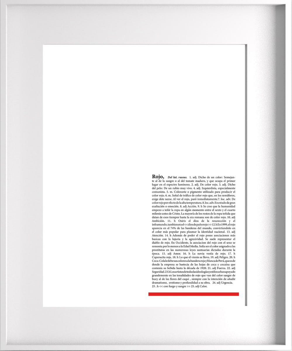 De la serie "Nos están matando el alma"   - Palabras de Rojo by Margarita Cancino 