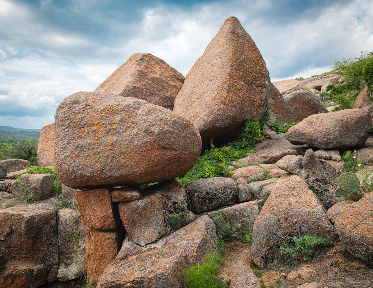 Untitled, Enchanted Rock by Billy Moore 
