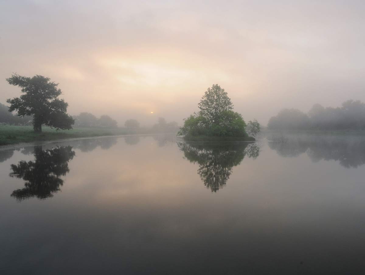 Bastrop County Reflection by Billy Moore 