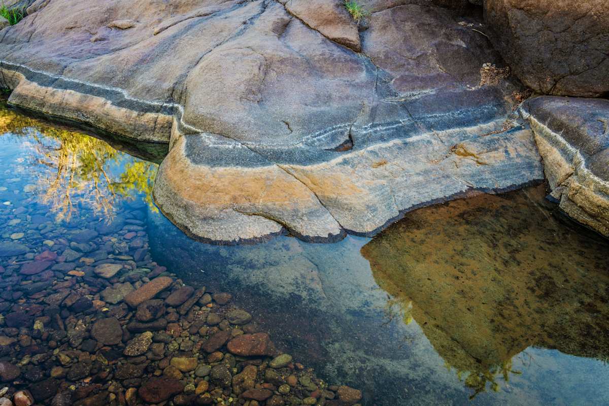 Limpia Creek Reflections by Billy Moore 