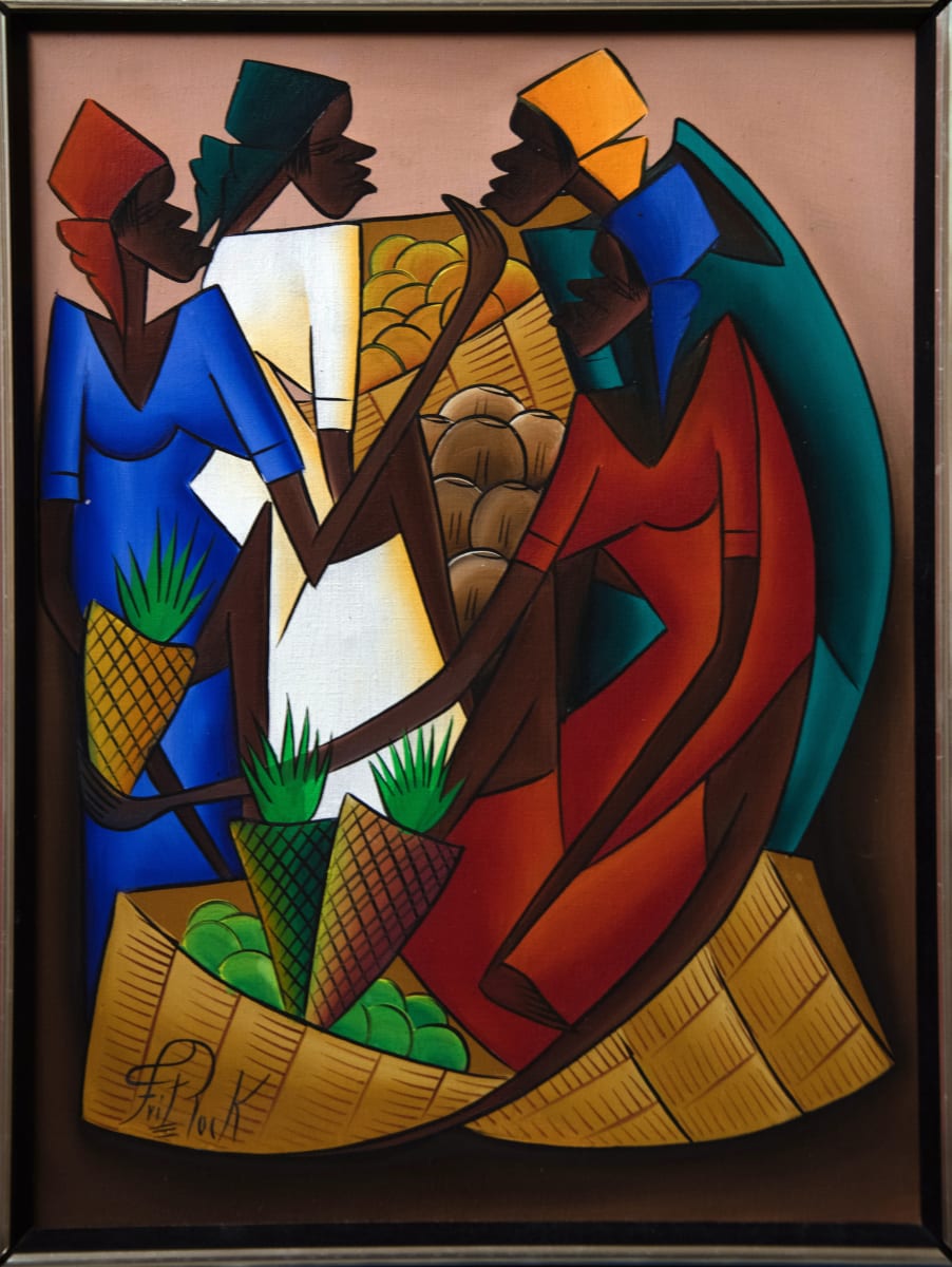 Women with Pineapples by Frit Rock 