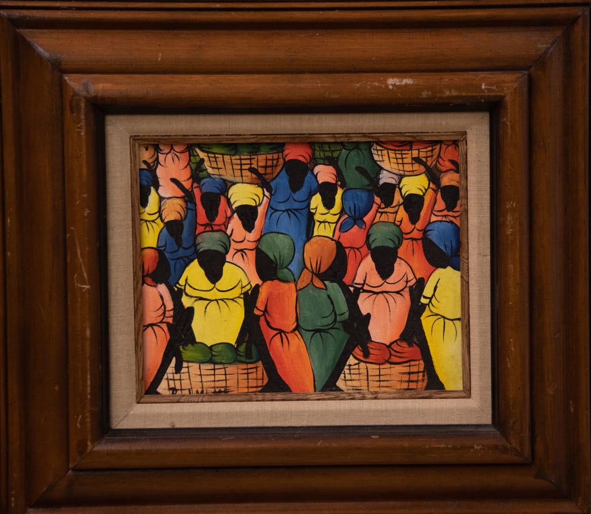 Group of Women with Baskets by Paul Meme 