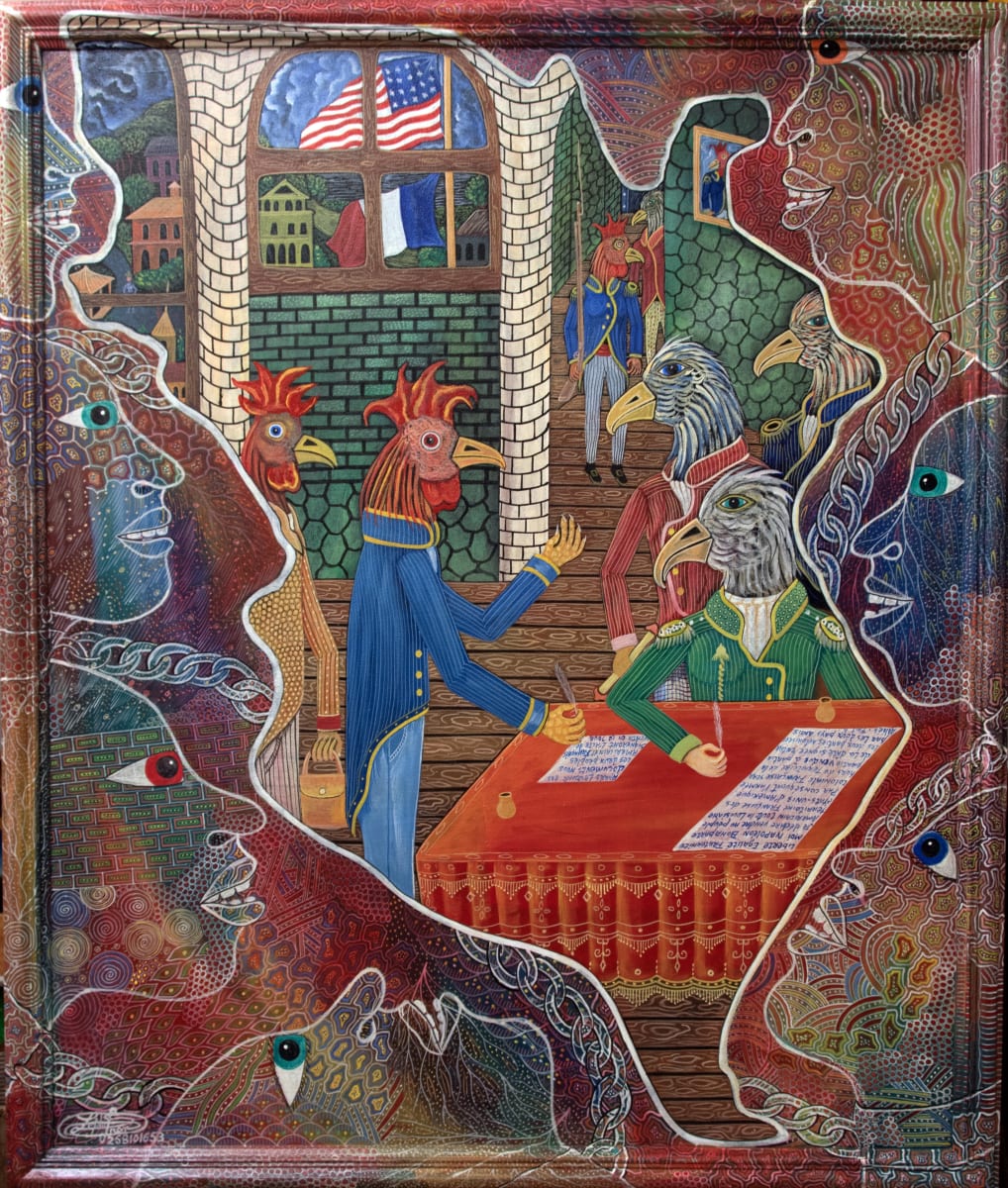 La Vente de la Louisiane by Frantz Zephirin 