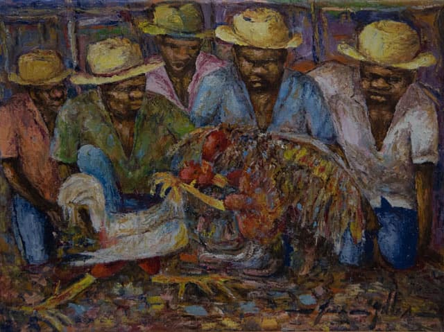 Rooster Fight by JeanMadsen Gilles, Image 1.