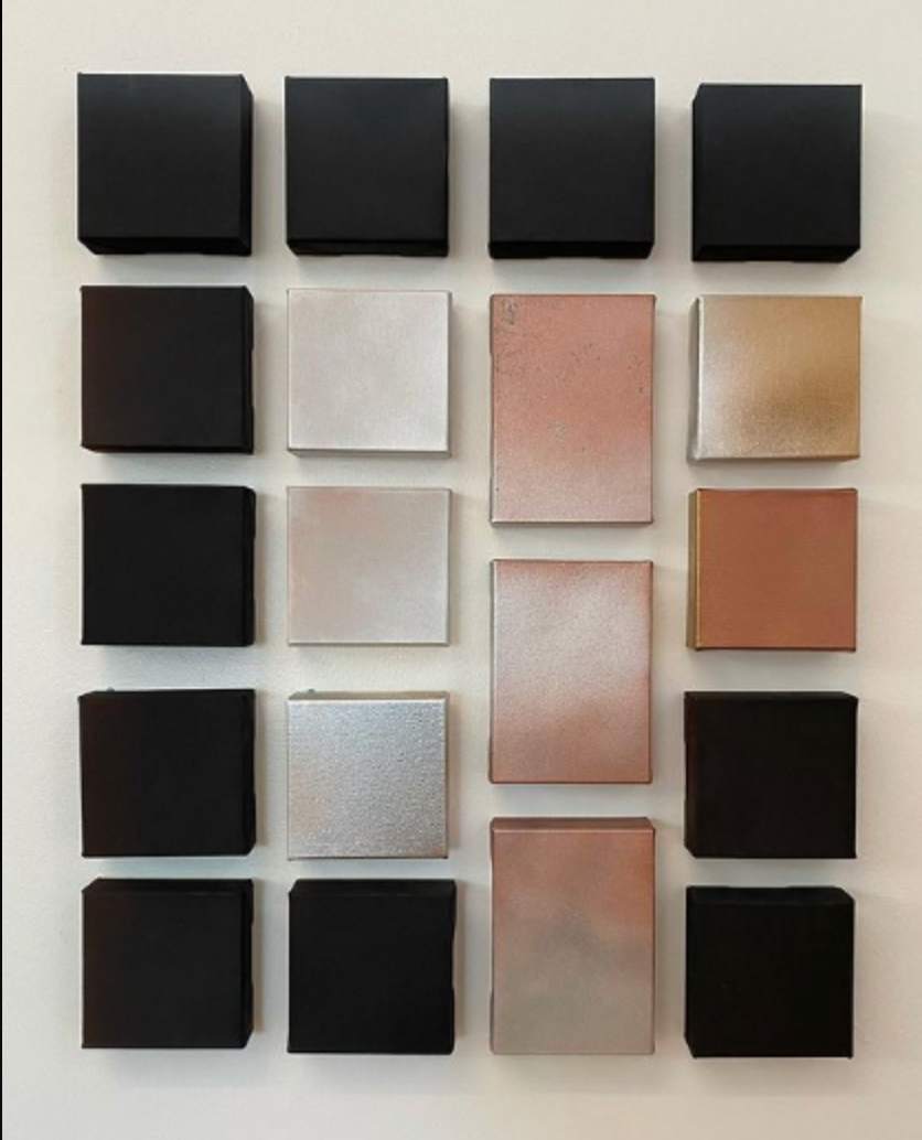 Polyptich (19 panels) by Madelin Coit  Image: Full image