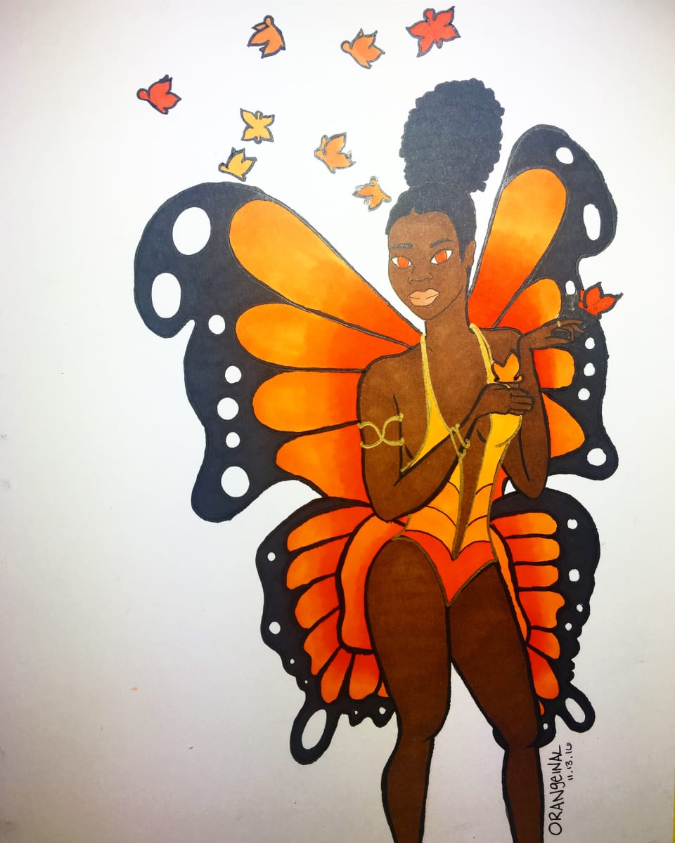 Animal Print - Monarch by Sarah Quildon 