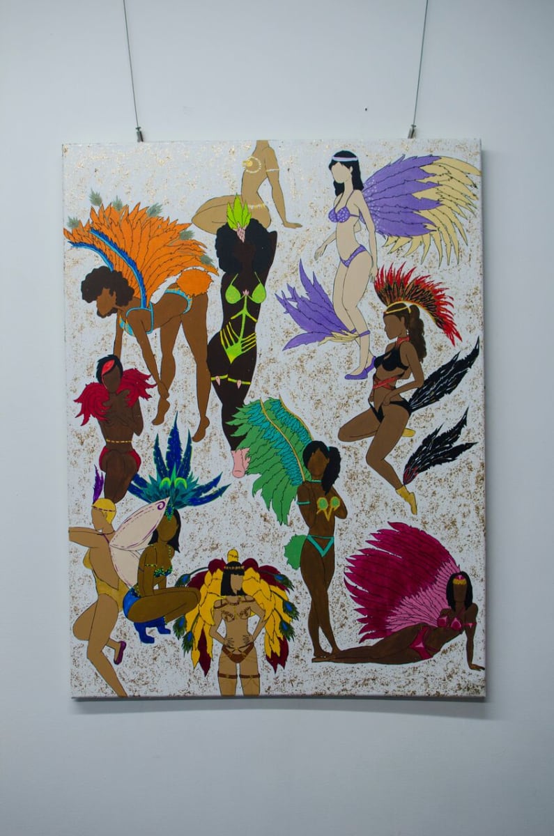 What a Bam Bam by Sarah Quildon  Image: A piece dedicated to the art of Carnival/ 