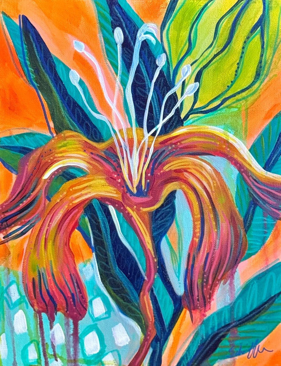 Iris Study 1 by Rising Moon Studio 
