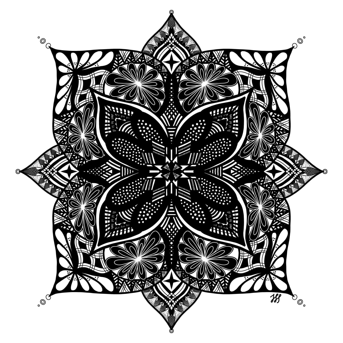 Four Leaves by Rising Moon Studio 